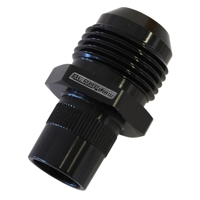 Aeroflow Performance Aeroflow Breather Adapters -10AN
 Press in for Nissan Valve Covers with non-threaded hole, SR