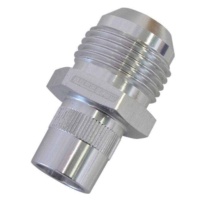 Aeroflow Performance Aeroflow Breather Adapters -10AN
 Press in for Nissan Valve Covers with non-threaded hole, SR