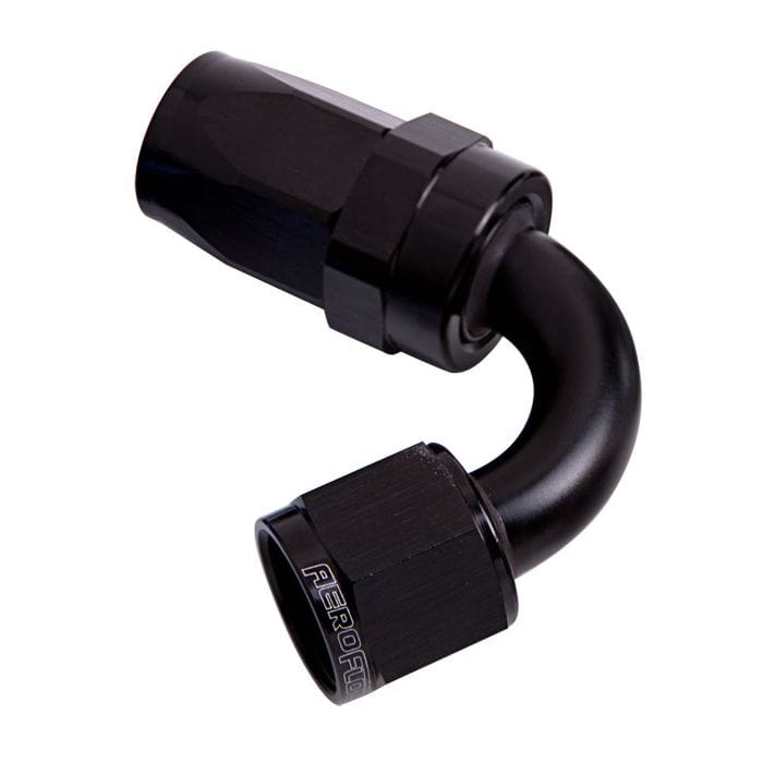 Aeroflow Performance Aeroflow Fittings 100 Series Taper 120° Swivel Hose End AF104 SR