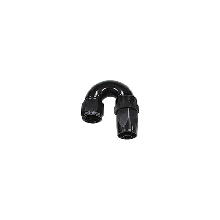 Aeroflow Performance Aeroflow Fittings 150 Series Taper One-Piece Full Flow Swivel 180° Hose End AF159 SR