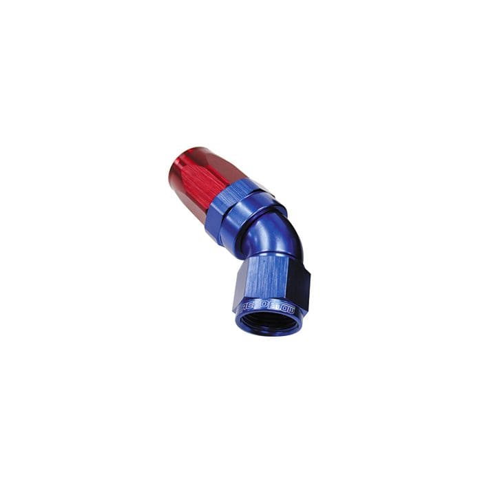 150 Series Taper One-Piece Full Flow Swivel 45° Hose End AF152