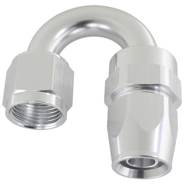Aeroflow Performance Aeroflow Fittings 200 Series PTFE 180° Hose End AF206 SR