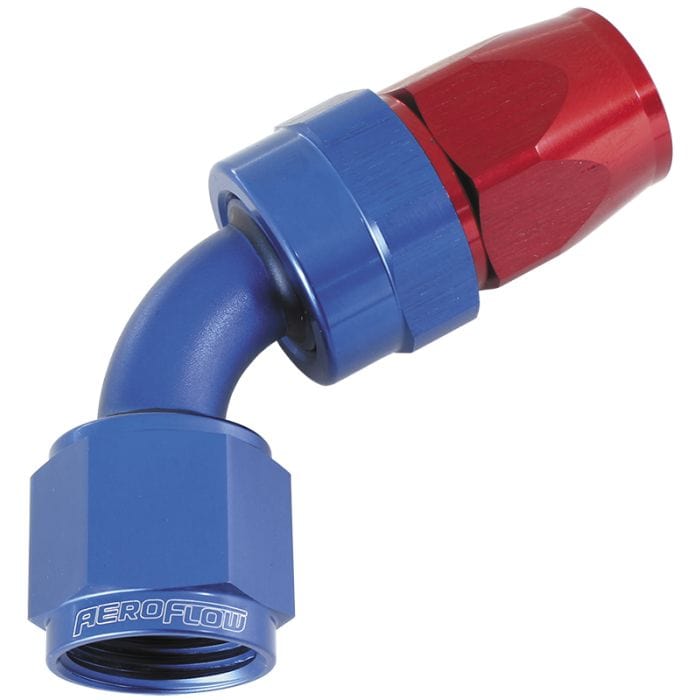 Aeroflow Performance Aeroflow Fittings 200 Series PTFE 60° Hose End AF208 SR