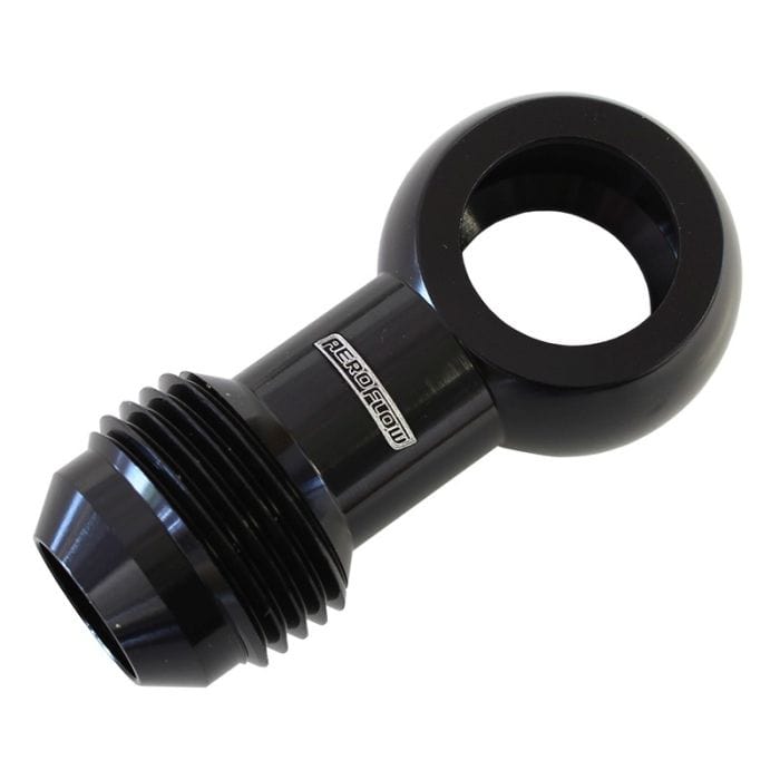 Aeroflow Performance Aeroflow Fittings Alloy AN Banjo Fitting 16 x 1.5 mm to -10AN SR