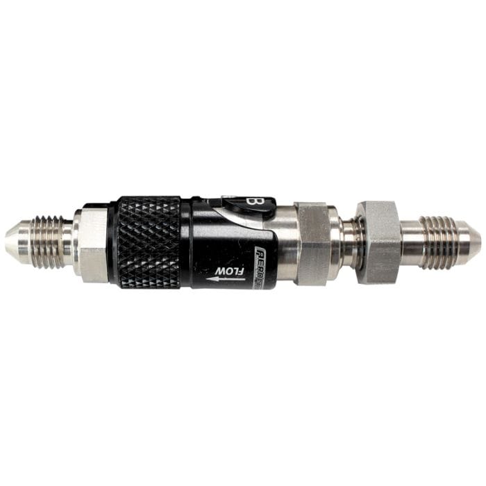 Aeroflow Performance Aeroflow Fittings Aluminium Quick Release Fitting Viton/EPDM/Buna Seals SR