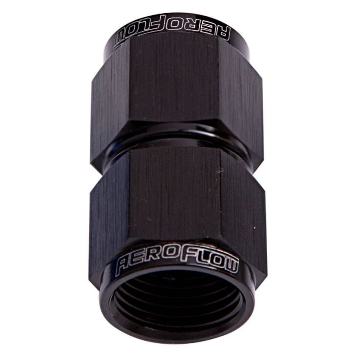 Aeroflow Performance Aeroflow Fittings Straight Female Swivel Coupler AF131 SR