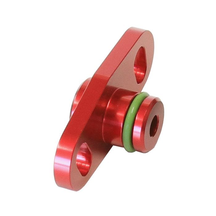 Aeroflow Performance Aeroflow Fuel Rail Adapter AF64-2066
 Suit Mitsubishi 16mm Seal & 37-40mm Centres SR