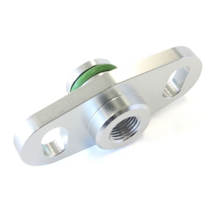 Aeroflow Performance Aeroflow Fuel Rail Adapter AF64-2066
 Suit Mitsubishi 16mm Seal & 37-40mm Centres SR