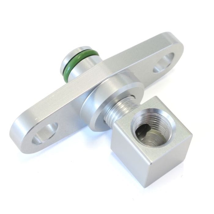 Aeroflow Performance Aeroflow Fuel Rail Adapter AF64-2068
 Suit Mitsubishi EVO 10 with 40mm Centres SR