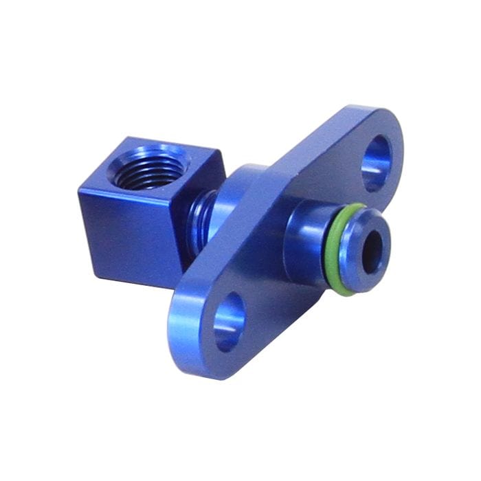 Aeroflow Performance Aeroflow Fuel Rail Adapter AF64-2068
 Suit Mitsubishi EVO 10 with 40mm Centres SR