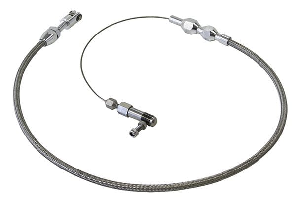 Aeroflow Performance Aeroflow Stainless Steel Throttle Cable - 24" Length AF42-1100 SR