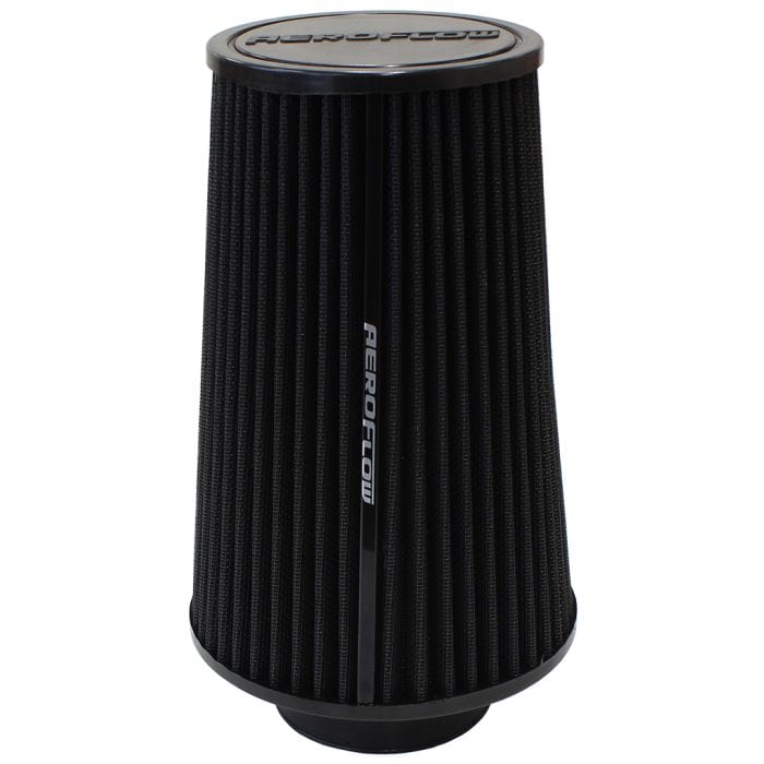 Aeroflow Performance Air Filters AF2711-0810 Universal 3" (76mm) Clamp-On Polyurethane Tapered Pod Filter 
8.9" (226mm) High x 6.15" (156mm) Base O.D x 4.6" (117mm) Top O.D SR