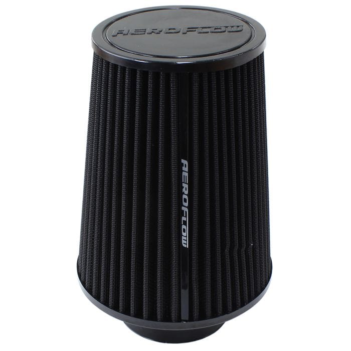 Aeroflow Performance Air Filters AF2711-0910 Universal 3" (76mm) Clamp-On Polyurethane Tapered Pod Filter 
7-1/2" (190mm) High x 6" (153mm) Base O.D x 4.6" (117mm) Top O. D SR