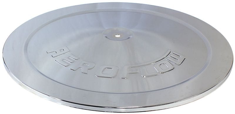 Aeroflow Performance Air Filters AF2851-1422 Air cleaner Top Plate Only
Suit 14"" O.D Filter, Steel Chrome Finish" SR