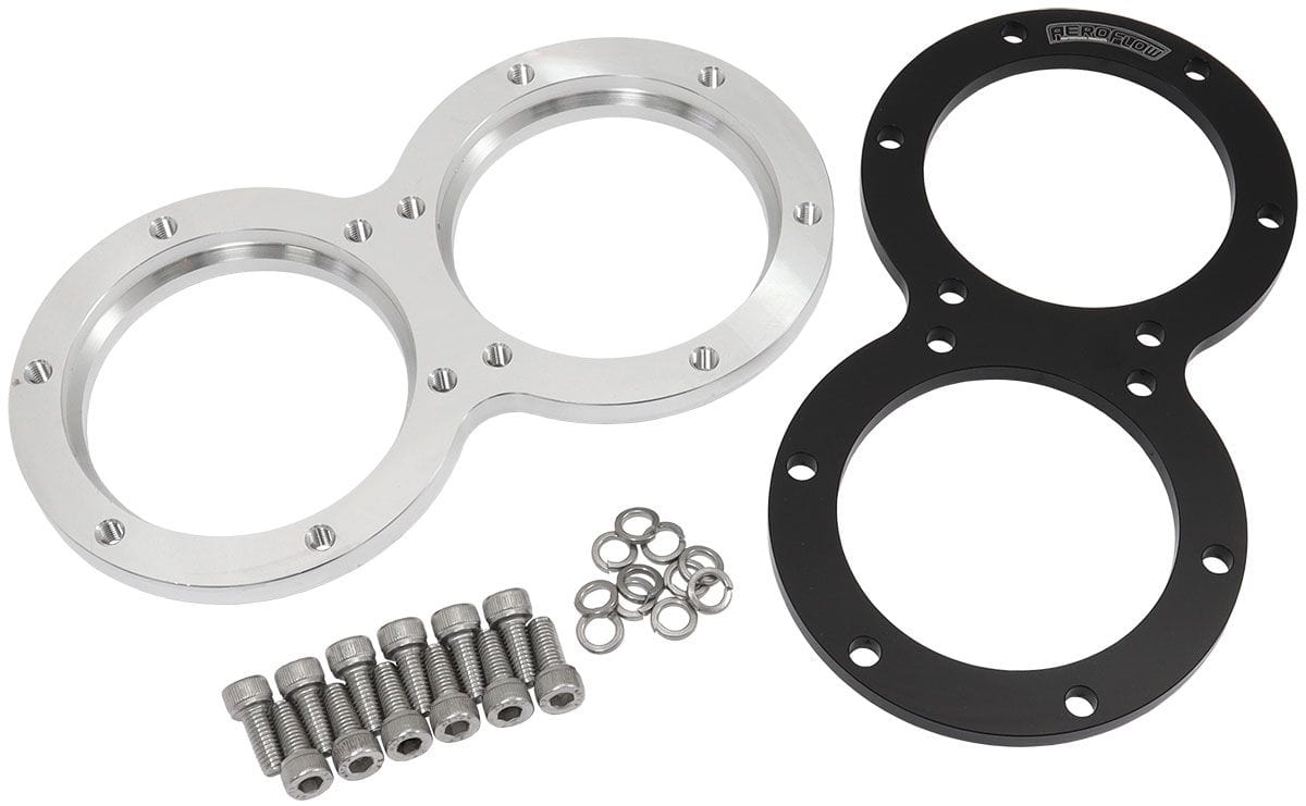 Aeroflow Performance Alloy Weld In Dual 40mm Fuel Pump Conversion Hanger Aeroflow Alloy Weld In Dual 40mm Fuel Pump Conversion Hanger AF59-4244D SR