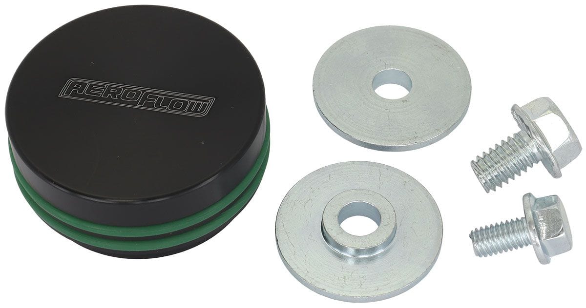Aeroflow Performance Billet Aluminium Block Off Aeroflow GM TH400 Speedo Sensor Delete Plug AF72-1102 SR
