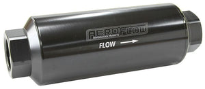 Aeroflow 40 Micron Pro Filter with -12AN ORB Ports AF66-2043BLK-40