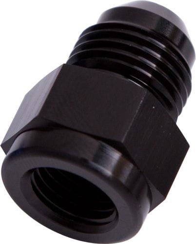 Aeroflow Performance Black Finish Aeroflow AN Flare Expander Female/Male -6AN to -8AN AF951-06-08BLK SR
