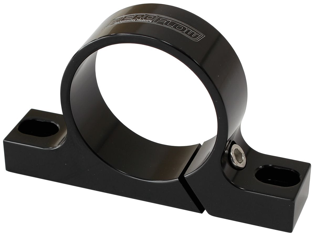 Aeroflow Performance Black Finish Aeroflow Billet Coil Mount Bracket suit 54.4mm (2-9/64") diameter Aeroflow Coils AF64-290 SR