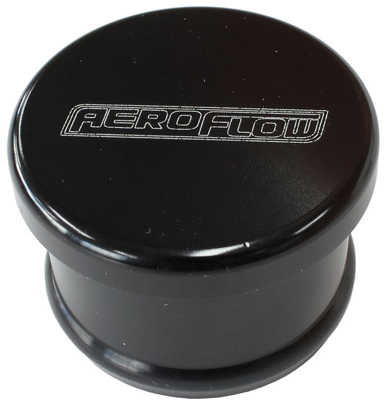 Aeroflow Performance Black Finish Aeroflow Blow-Off Valve Block-Off Plug - 34mm AF64-5234BLK SR
