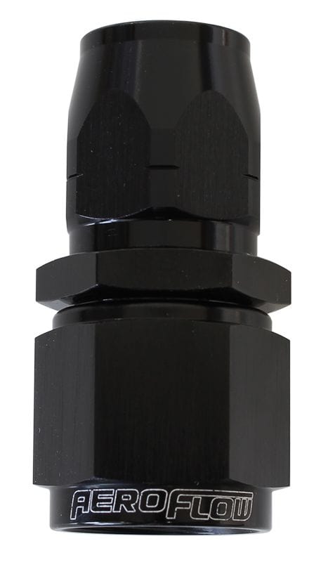 Aeroflow Performance Black Finish. Suits 100 & 450 Series Hose Aeroflow 550 Series Cutter Style One Piece Straight Stepped Hose End -12AN to -16 Hose AF SR