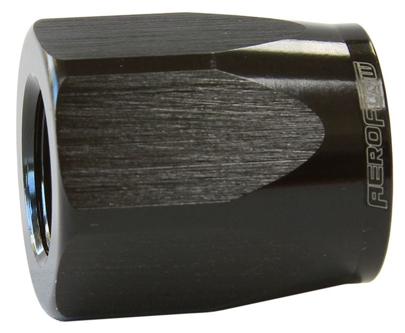 Aeroflow Performance Black Finish. Suits 100 & 450 Series Hose Ends Aeroflow Taper Style Hose End Socket -16AN AF298-16DBLK SR