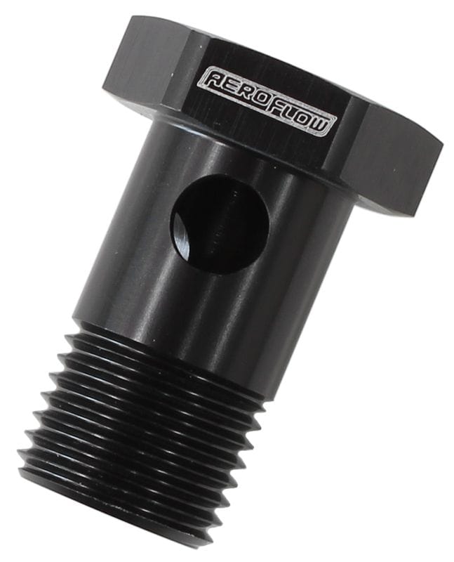 Aeroflow Performance Black Finish Use With -10AN Aeroflow Alloy Banjo Bolt M18 x 1.5 AF717-10BLK SR
