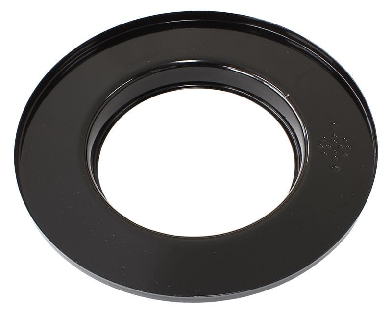 Aeroflow Performance Black, Flat Base Suit 5-1/8" Neck Carburettor Aeroflow 9" Air Cleaner Base Only AF2251-0900 SR