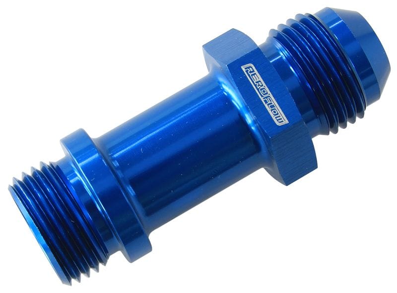 Aeroflow Performance Blue Finish Aeroflow ORB to Male AN Extension -8AN AF953-08 SR