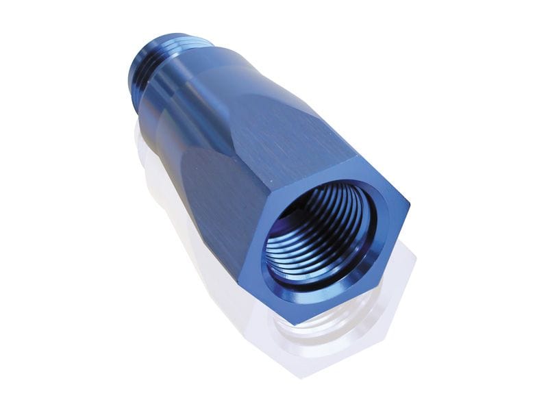 Aeroflow Performance Blue Finish. Male to Female AN Outlets Aeroflow Adjustable Check Valve -6AN AF613-06 SR