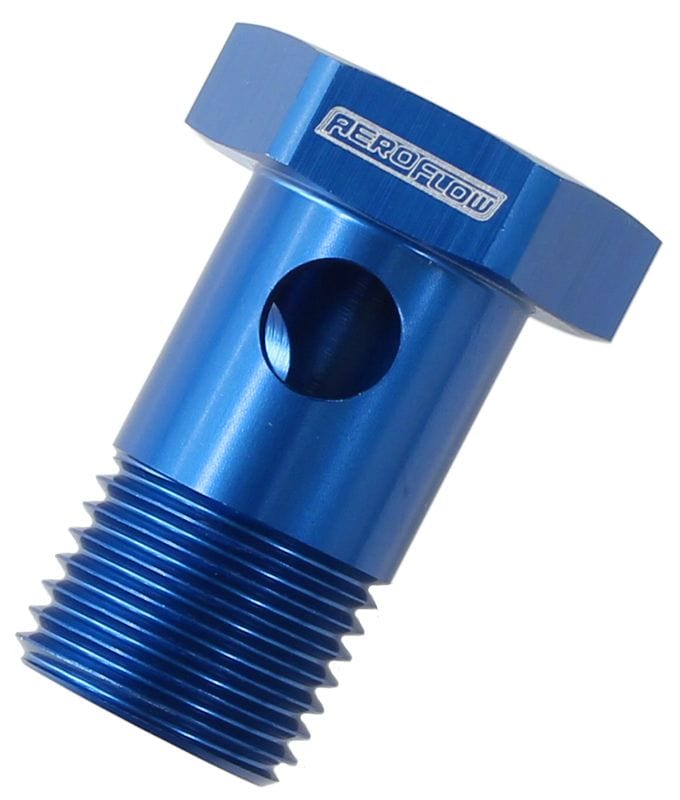 Aeroflow Performance Blue Finish Use With -10AN Aeroflow Alloy Banjo Bolt M18 x 1.5 AF717-10 SR