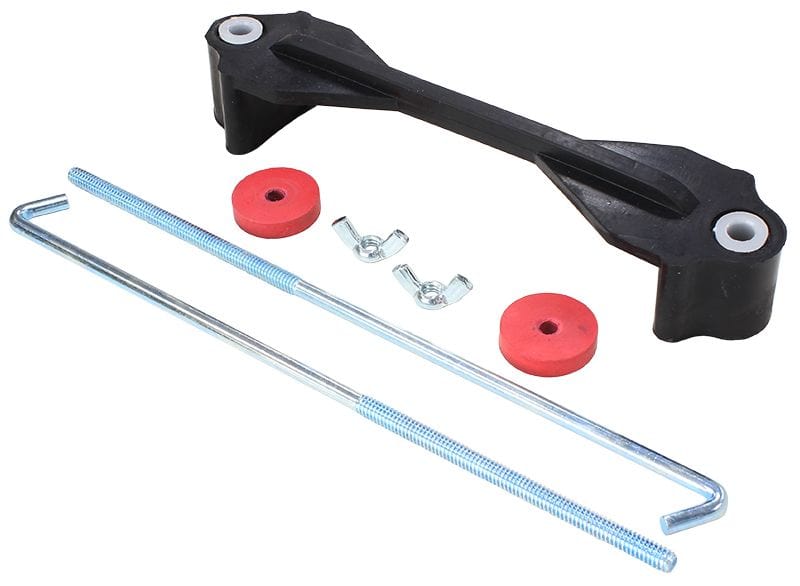 Aeroflow Performance Bolt Hole Centre to Centre 175mm (6-7/8"), Bolt Length 250mm (9-27/32 Aeroflow Battery Hold Down Clamp Kit AF49-4054 SR