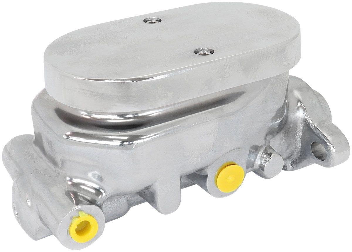 Aeroflow Performance Cast Aluminium with Smooth Top Lid Aeroflow GM Brake Master Cylinder 1-1/8" Bore Chrome Finish AF300-151 SR