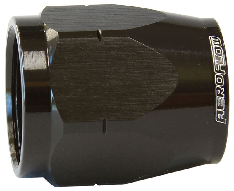 Aeroflow Performance Cutter Style Hose End Socket -16AN Aeroflow AF559-16DCBLK SR