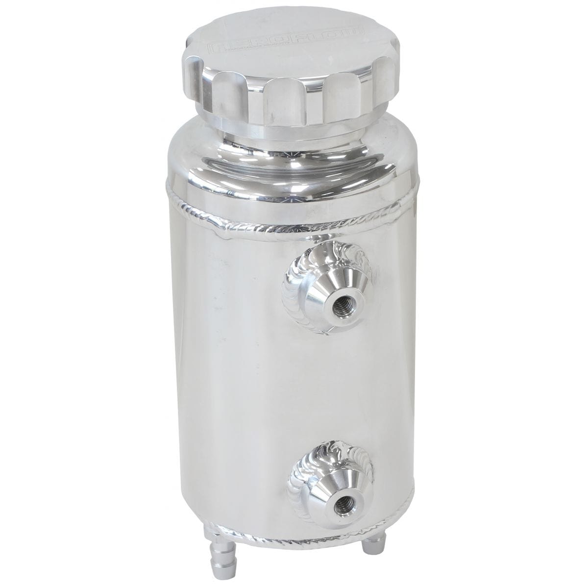 Aeroflow Performance Fabricated Tanks Aeroflow Universal Fabricated Alloy Radiator Overflow Tank SR