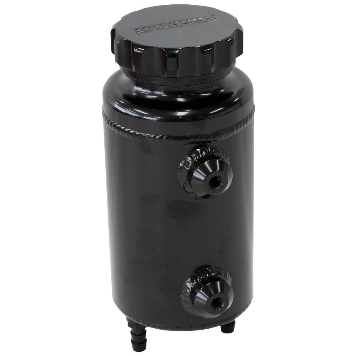 Aeroflow Performance Fabricated Tanks Aeroflow Universal Fabricated Alloy Radiator Overflow Tank SR