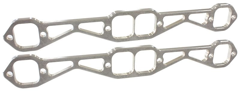 Header Flange Suit SB Chev, Square Port 1-7/8" x