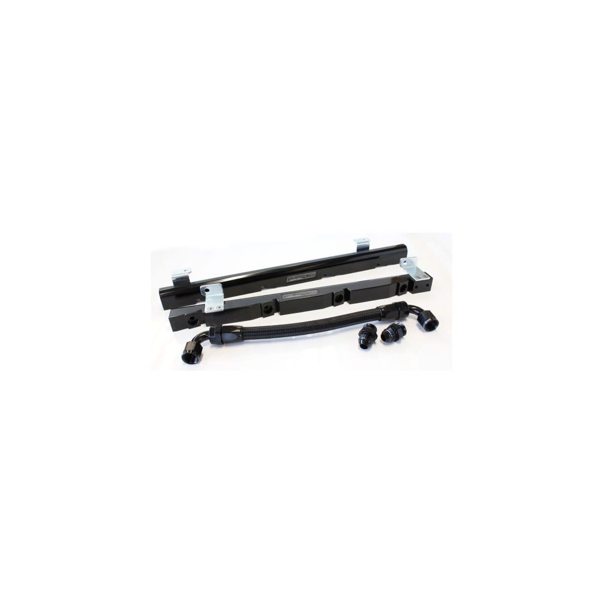 Aeroflow Performance Fuel Systems Black Holden 304-355 EFI V8 Billet EFI Fuel Rails AF64-2008BLK SR