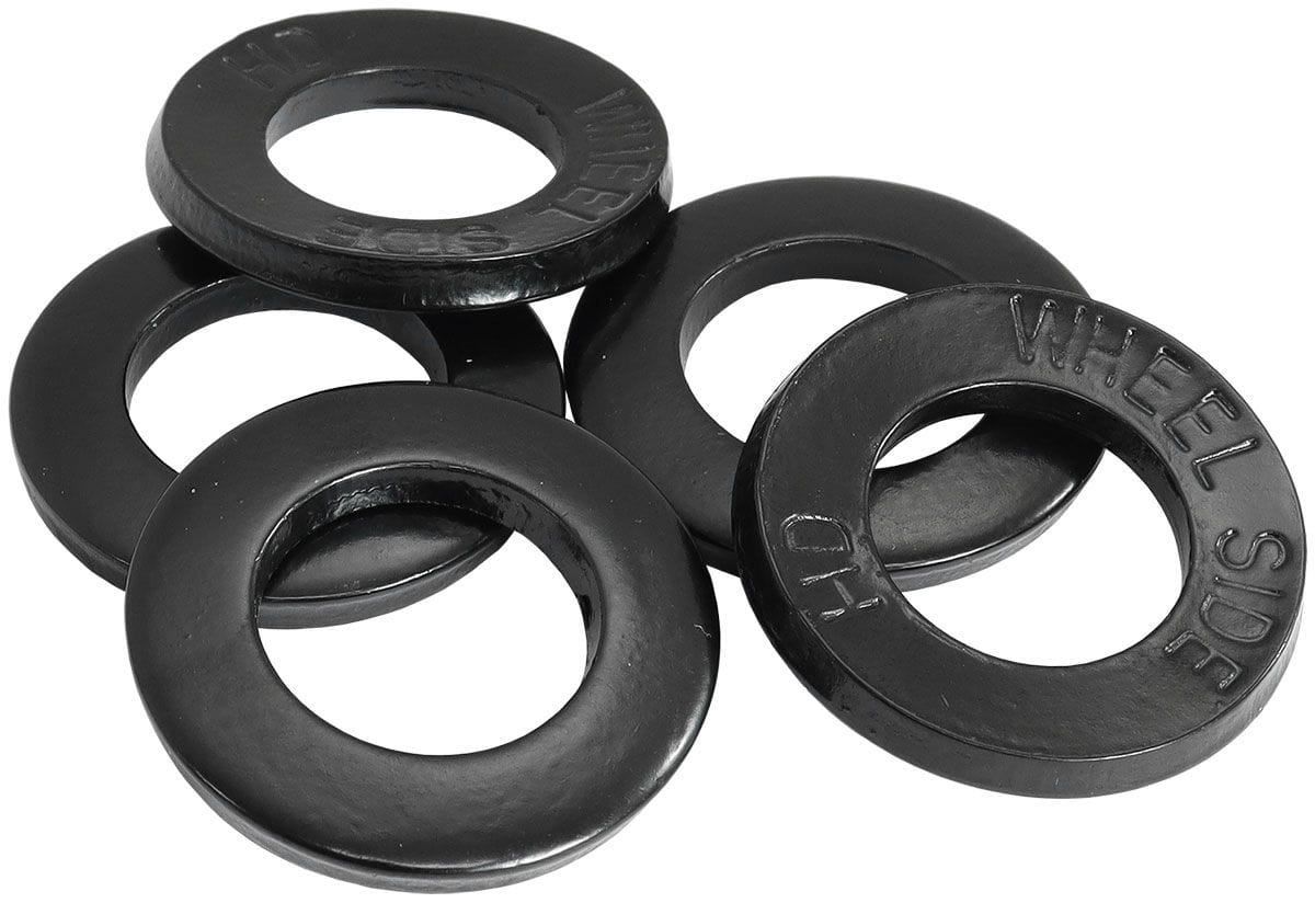 Aeroflow Performance Large Wheel Nut Washer - Black Aeroflow Large Wheel Nut Washer - Black AF3070-0021 SR