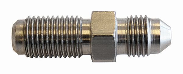 Aeroflow Performance M12 x 1.0mm Aeroflow Stainless Steel Dual Seat Adapter -3AN AF346-03-03 SR