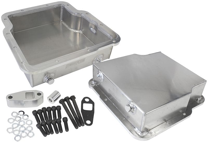 Aeroflow Performance Natural Finish. Suit Holden Trimatic Aeroflow 3.25" Deep Fabricated Transmission Pan including Filter Extension AF72-3005 SR