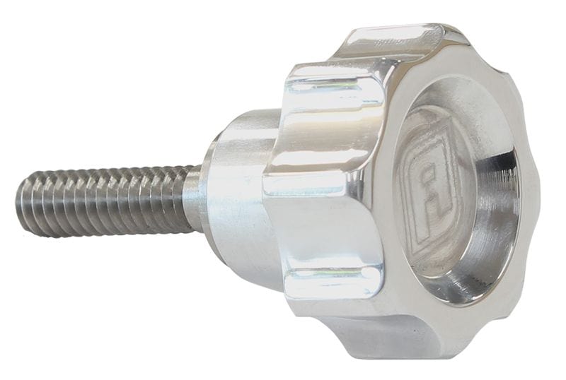 Aeroflow Performance Polished Finish Aeroflow Replacment Bottle Bracket Hold Down Knob AF59-6400 SR