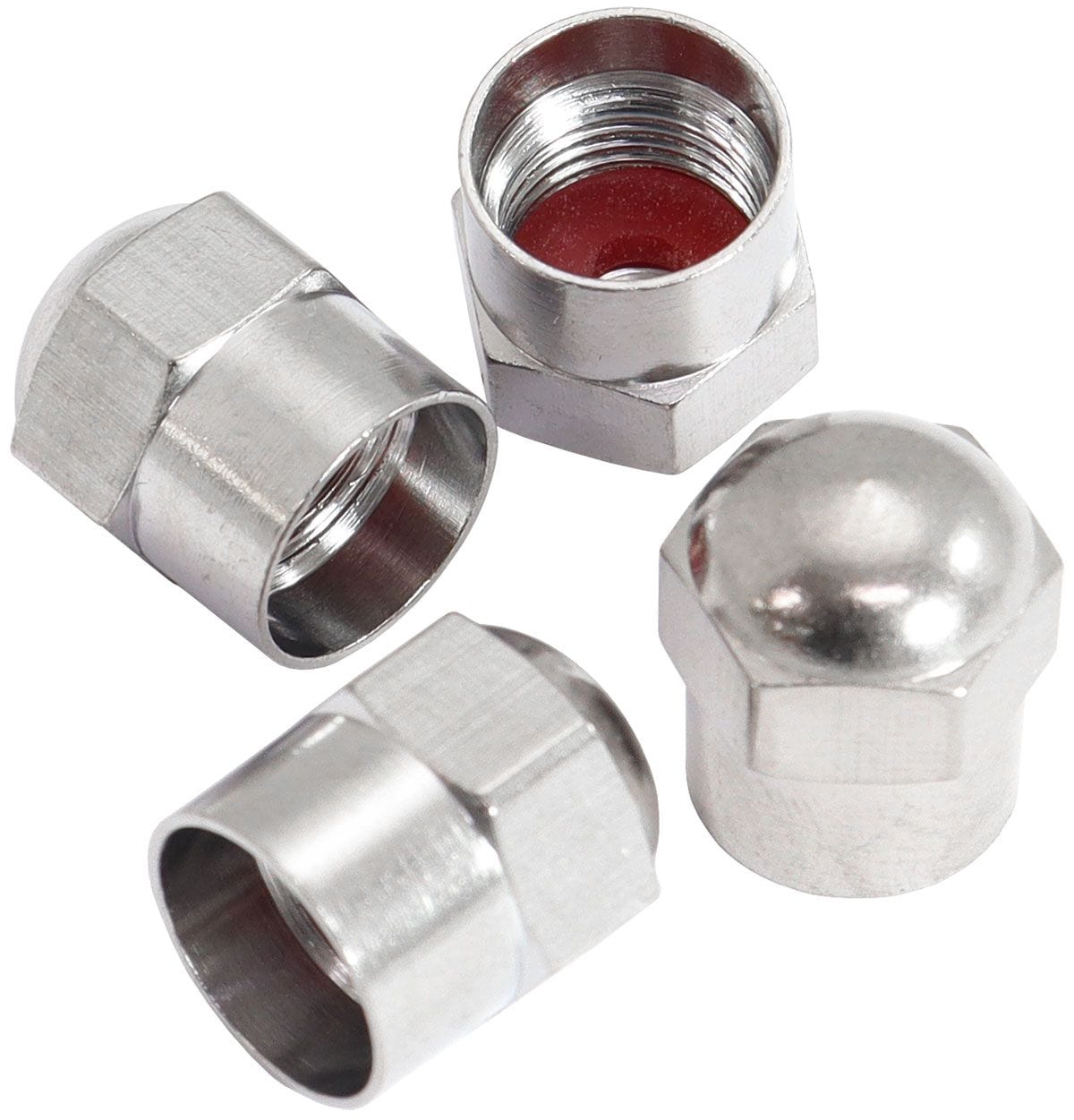 Aeroflow Performance Replacement Valve Caps - Chrome Finish Aeroflow Replacement Valve Caps - Chrome Finish AF3060-0018 SR