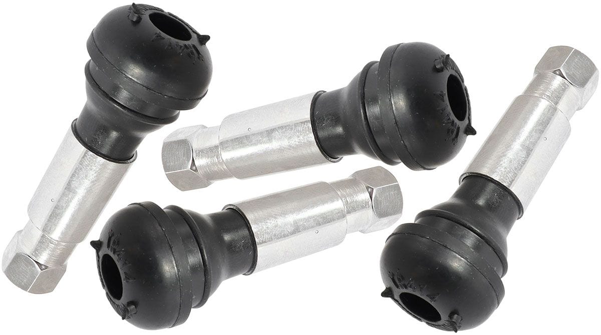 Aeroflow Performance Rubber Pull-Thru Valve Stems - Chrome Finish Aeroflow Rubber Pull-Thru Valve Stems - Chrome Finish AF3060-0008 SR