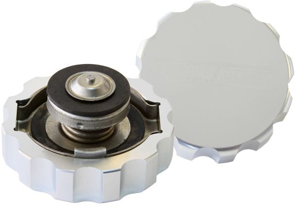 Aeroflow Performance Silver Finish. Aeroflow AF64-5032S - BILLET RADIATOR CAP 32MM 1.1b SR