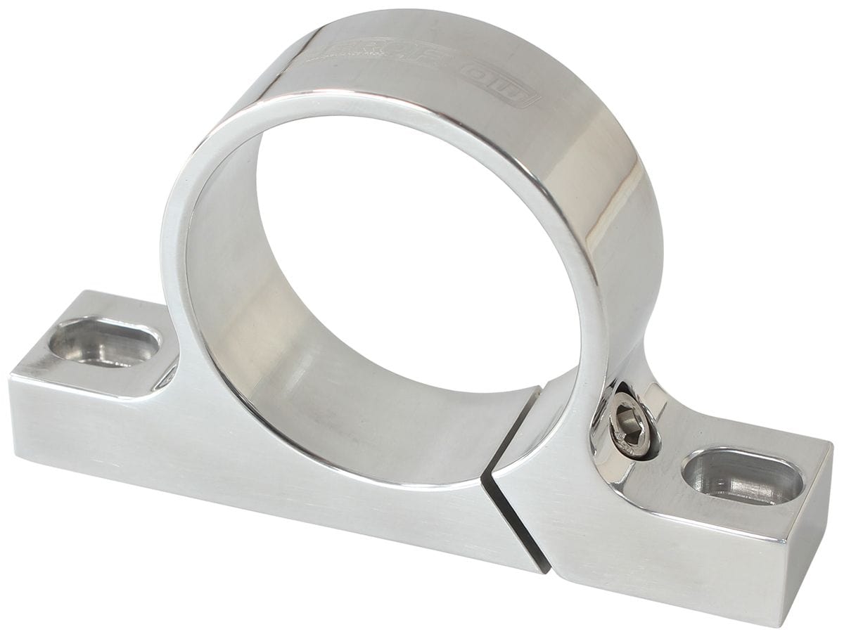Aeroflow Performance Silver Finish Aeroflow Billet Coil Mount Bracket suit 54.4mm (2-9/64") diameter Aeroflow Coils AF64-290 SR