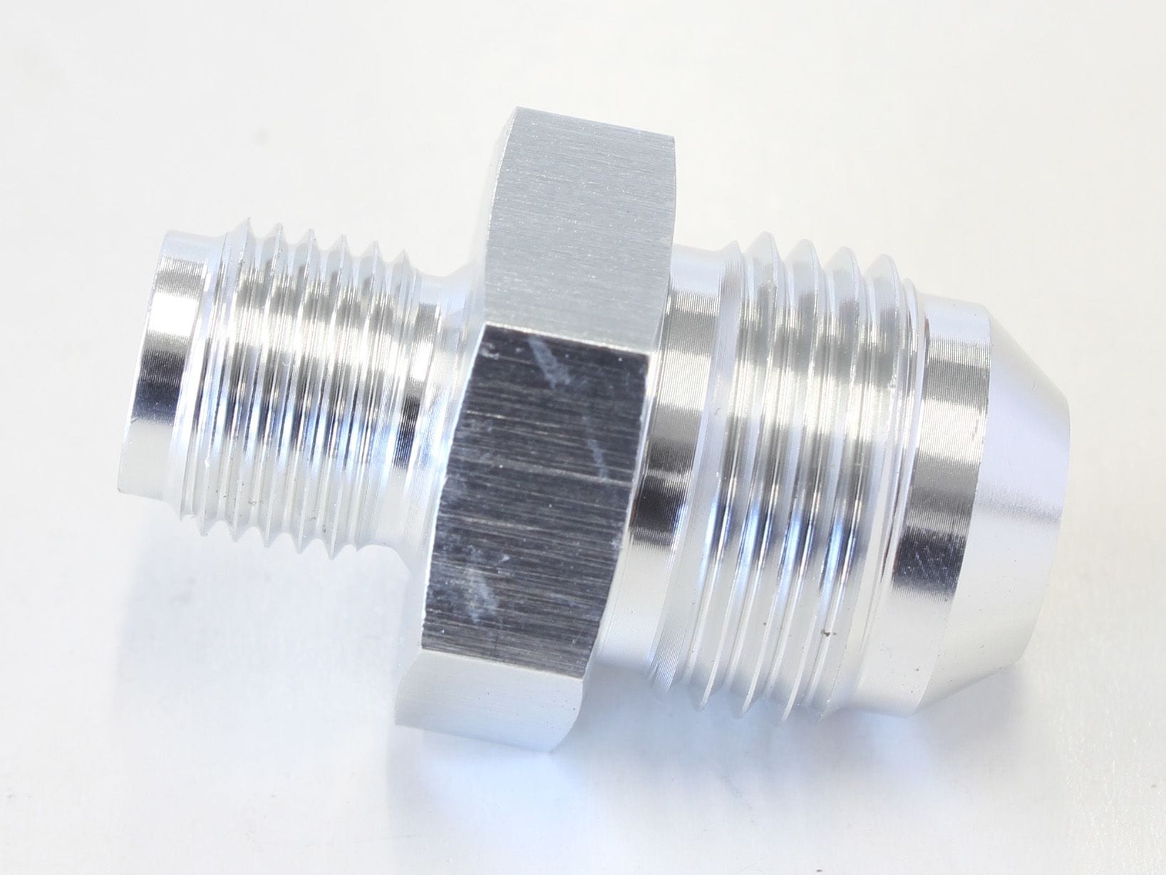 Aeroflow Performance Silver Finish Aeroflow Inverted Seat Adapter 1/2"-20 to -8AN AF703-08S SR