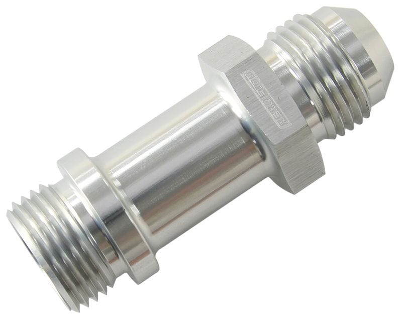 Aeroflow Performance Silver Finish Aeroflow ORB to Male AN Extension -8AN AF953-08S SR