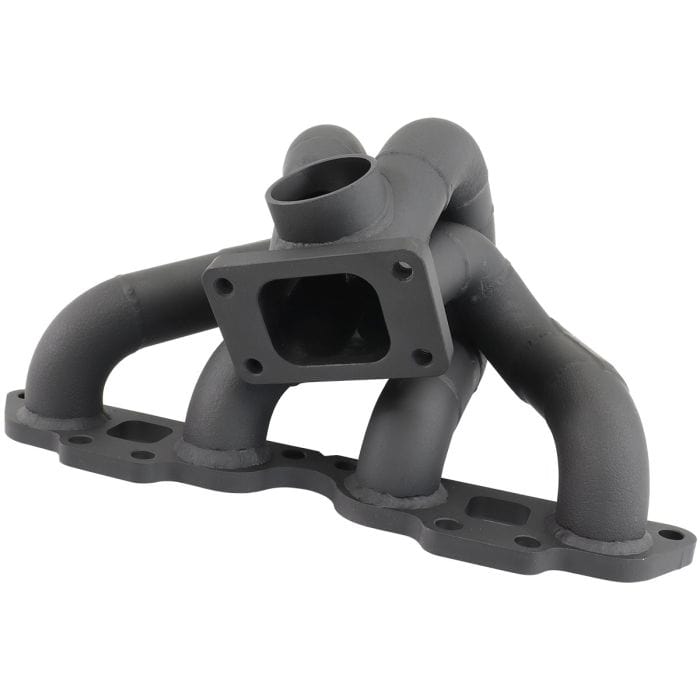 Aeroflow Performance StealthRide AF8245-7000 Nissan SR20 T3 Turbo Manifold Suits High Mount GT30-GT35 Turbo, 45mm External SR