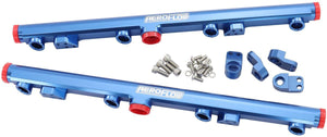 Aeroflow GM LS1 LS2 LS3 Billet EFI Fuel Rails (Blue) AF64-2155